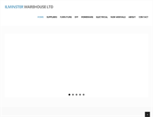 Tablet Screenshot of ilminsterwarehouse.co.uk
